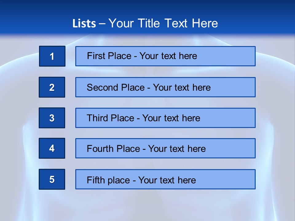Torso Health Anatomy PowerPoint Template