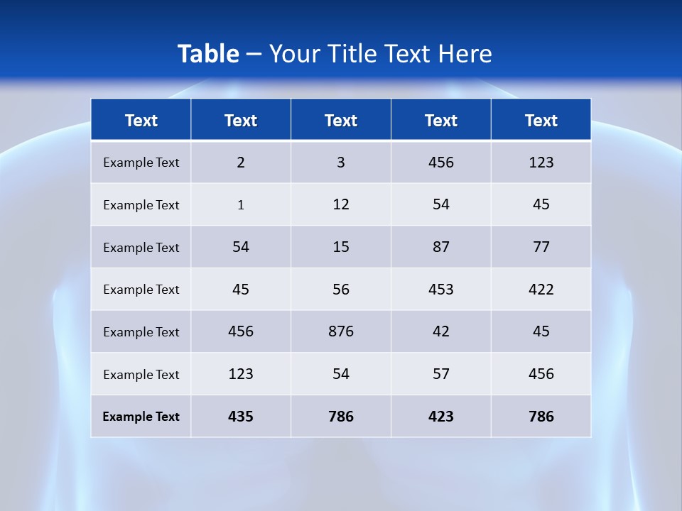 Torso Health Anatomy PowerPoint Template