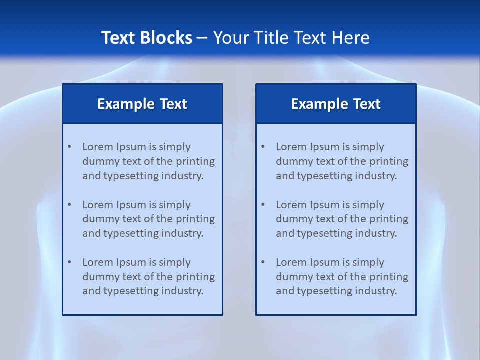 Torso Health Anatomy PowerPoint Template