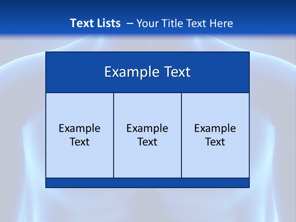 Torso Health Anatomy PowerPoint Template