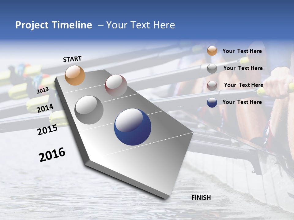 Boat Effort Competition PowerPoint Template