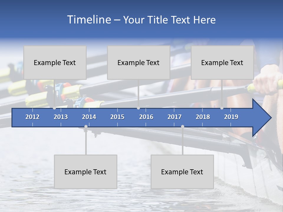 Boat Effort Competition PowerPoint Template