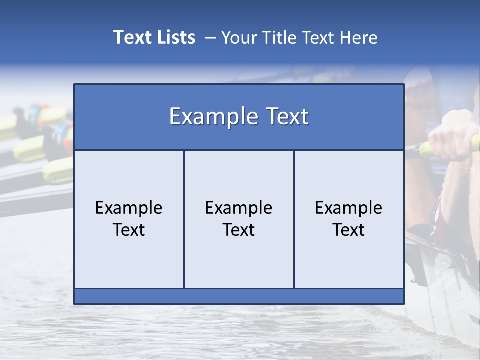 Boat Effort Competition PowerPoint Template