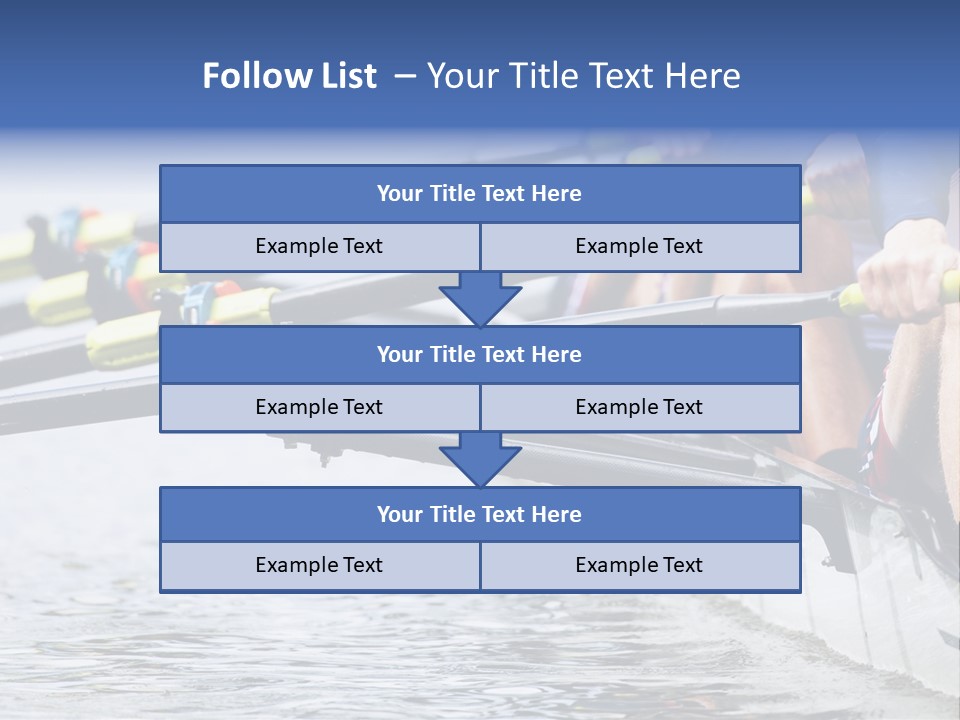 Boat Effort Competition PowerPoint Template