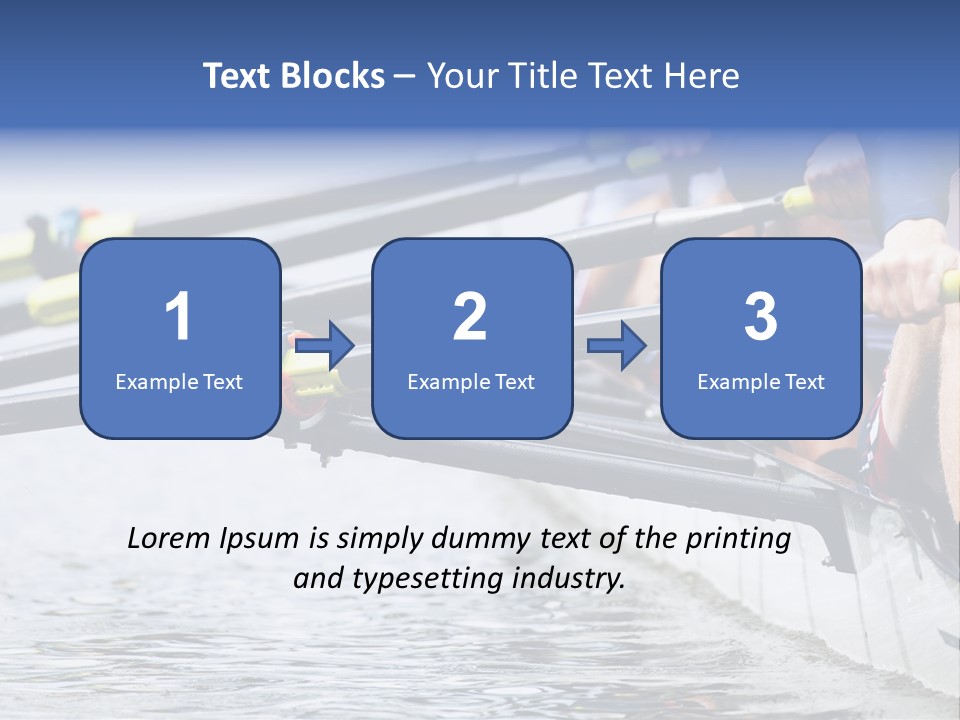 Boat Effort Competition PowerPoint Template