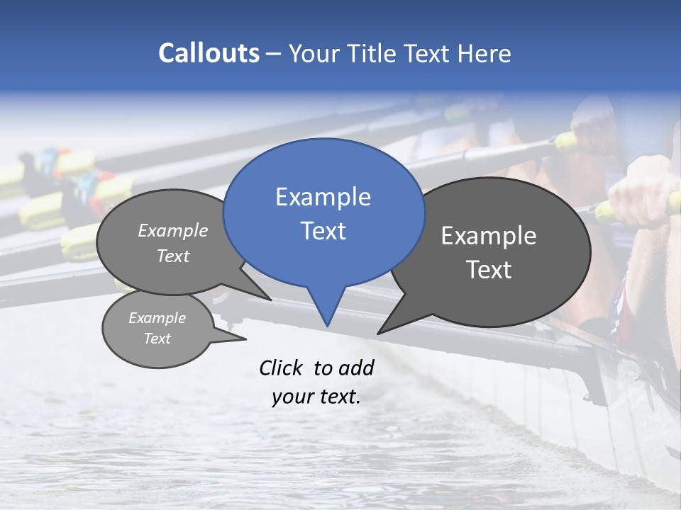 Boat Effort Competition PowerPoint Template