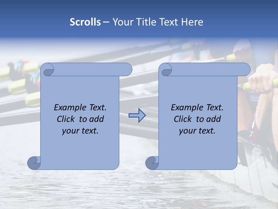 Boat Effort Competition PowerPoint Template