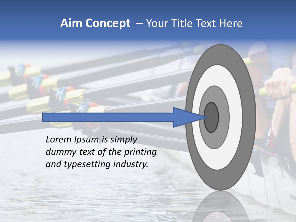 Boat Effort Competition PowerPoint Template