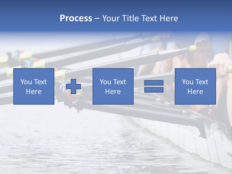 Boat Effort Competition PowerPoint Template