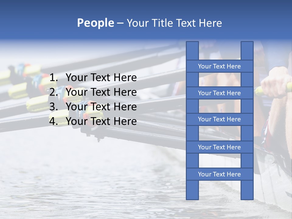Boat Effort Competition PowerPoint Template