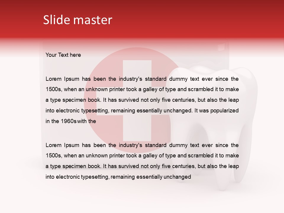 Health Instrument Solated PowerPoint Template