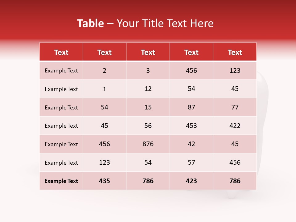 Health Instrument Solated PowerPoint Template