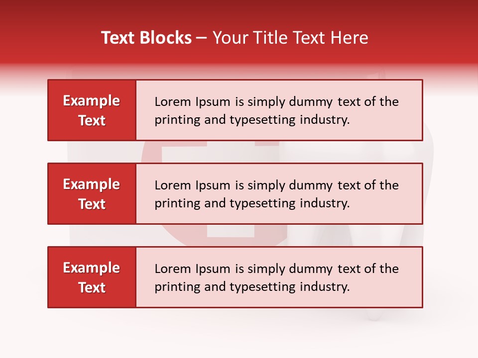 Health Instrument Solated PowerPoint Template