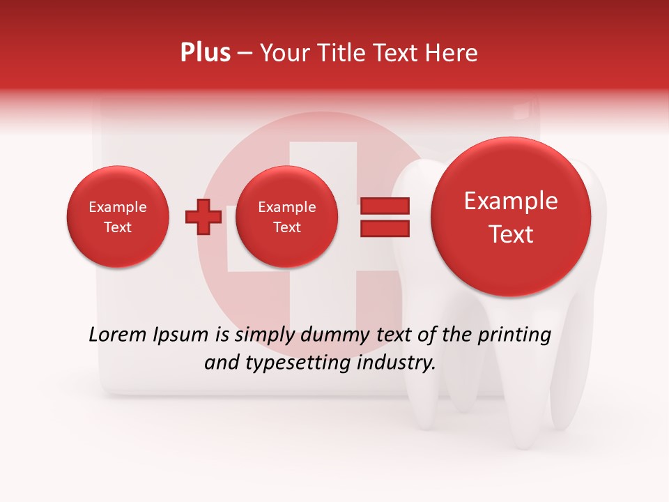 Health Instrument Solated PowerPoint Template