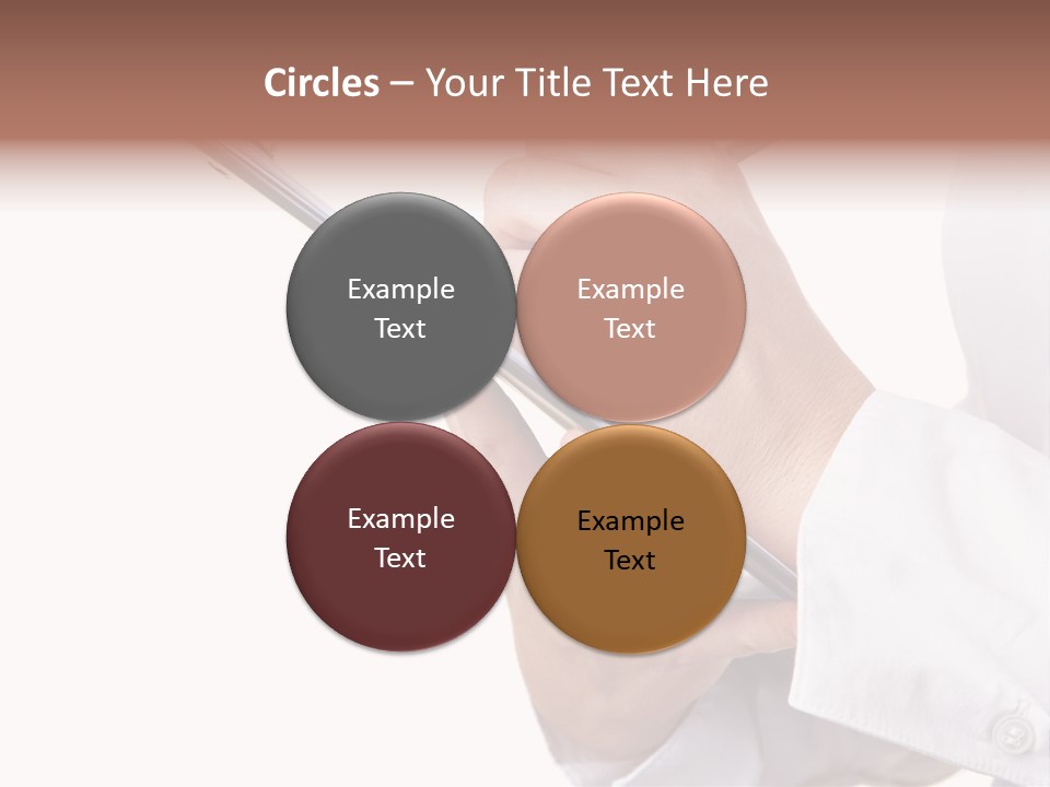 Completion Caucasian Corporate PowerPoint Template