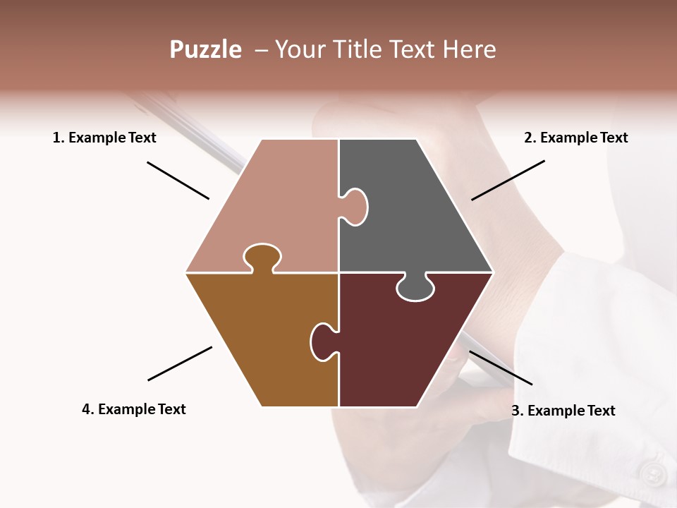 Completion Caucasian Corporate PowerPoint Template