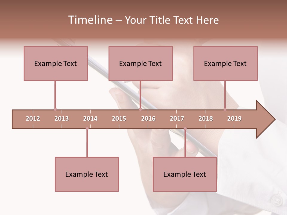 Completion Caucasian Corporate PowerPoint Template
