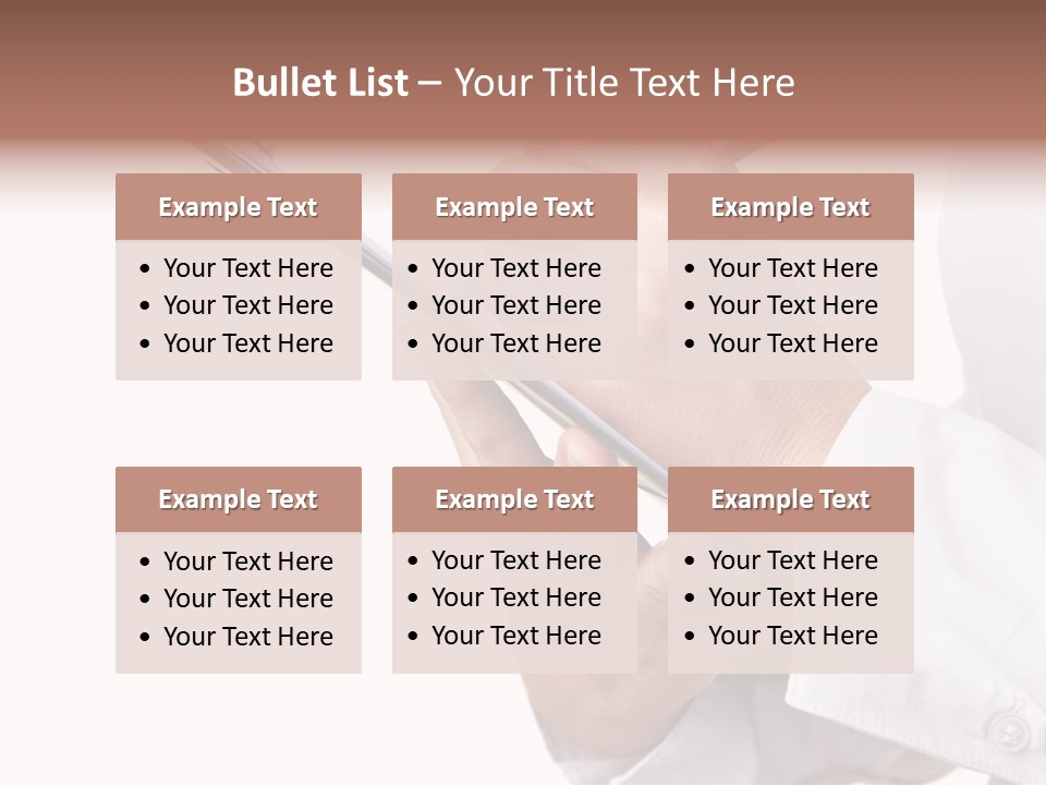 Completion Caucasian Corporate PowerPoint Template