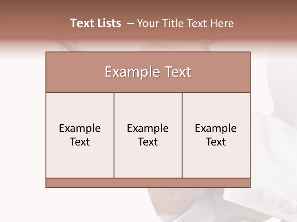 Completion Caucasian Corporate PowerPoint Template