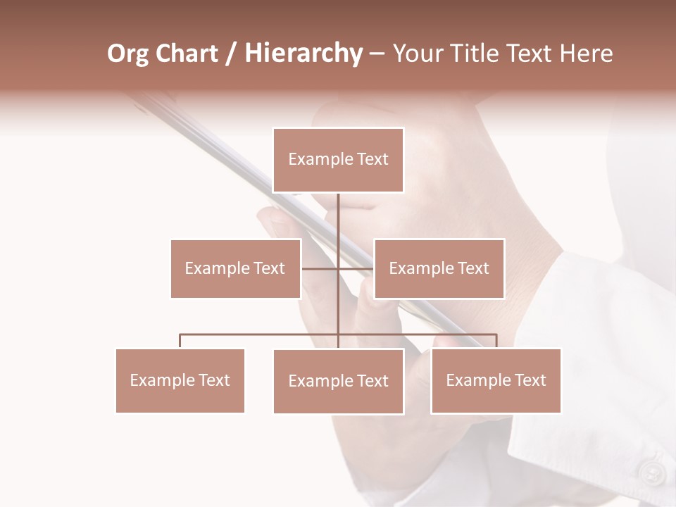 Completion Caucasian Corporate PowerPoint Template