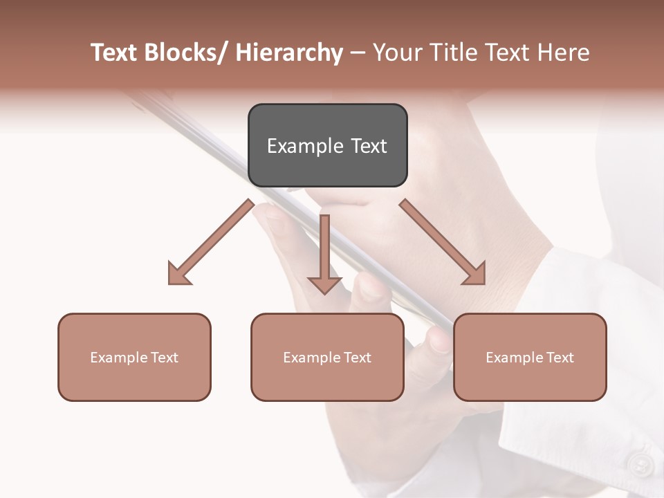 Completion Caucasian Corporate PowerPoint Template