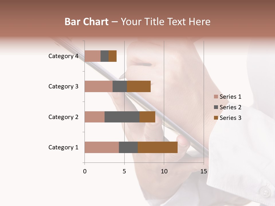 Completion Caucasian Corporate PowerPoint Template