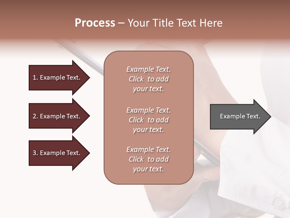 Completion Caucasian Corporate PowerPoint Template
