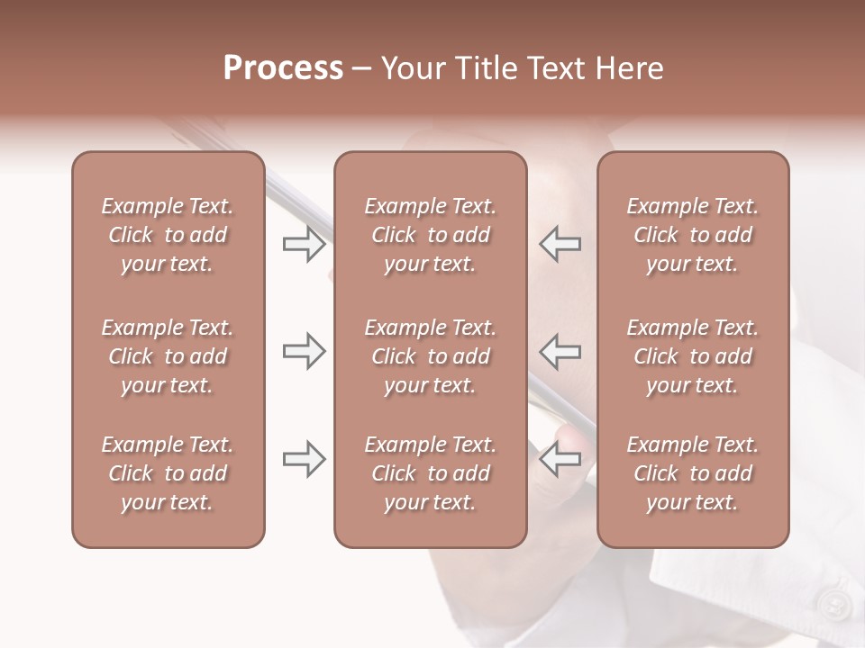 Completion Caucasian Corporate PowerPoint Template