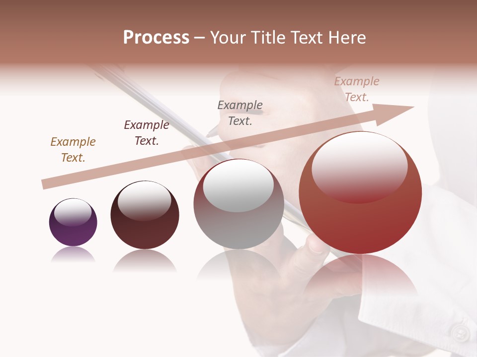 Completion Caucasian Corporate PowerPoint Template