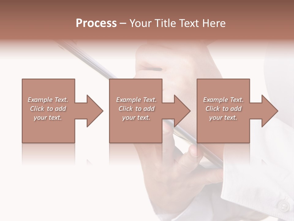 Completion Caucasian Corporate PowerPoint Template