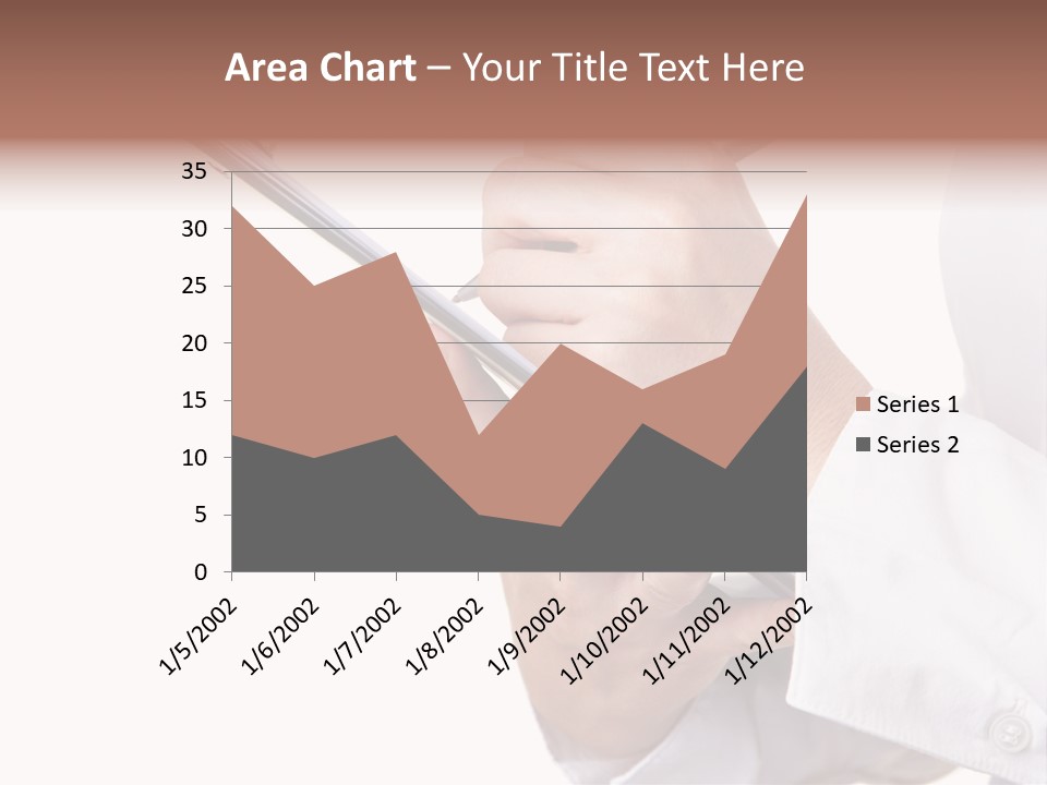Completion Caucasian Corporate PowerPoint Template