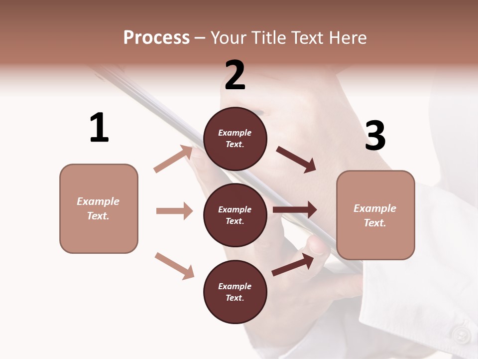 Completion Caucasian Corporate PowerPoint Template