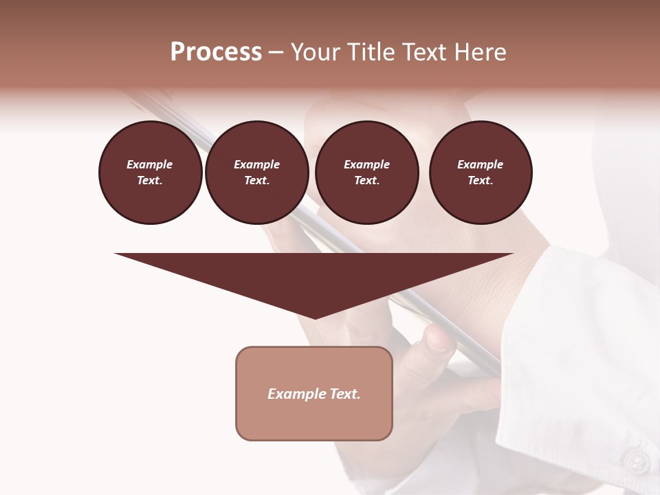 Completion Caucasian Corporate PowerPoint Template