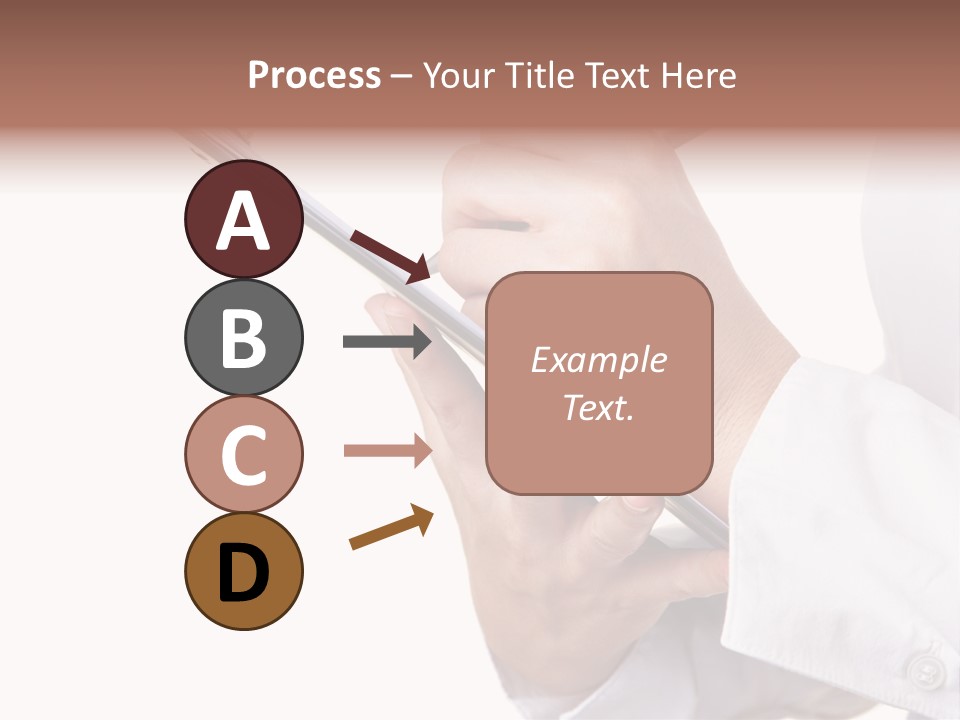 Completion Caucasian Corporate PowerPoint Template