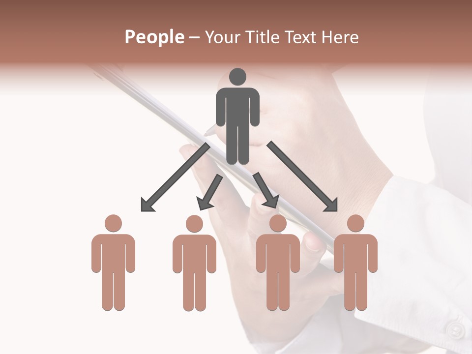 Completion Caucasian Corporate PowerPoint Template