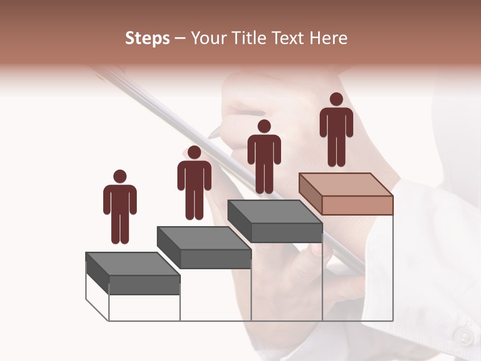 Completion Caucasian Corporate PowerPoint Template