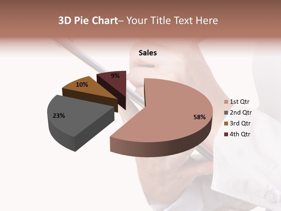 Completion Caucasian Corporate PowerPoint Template
