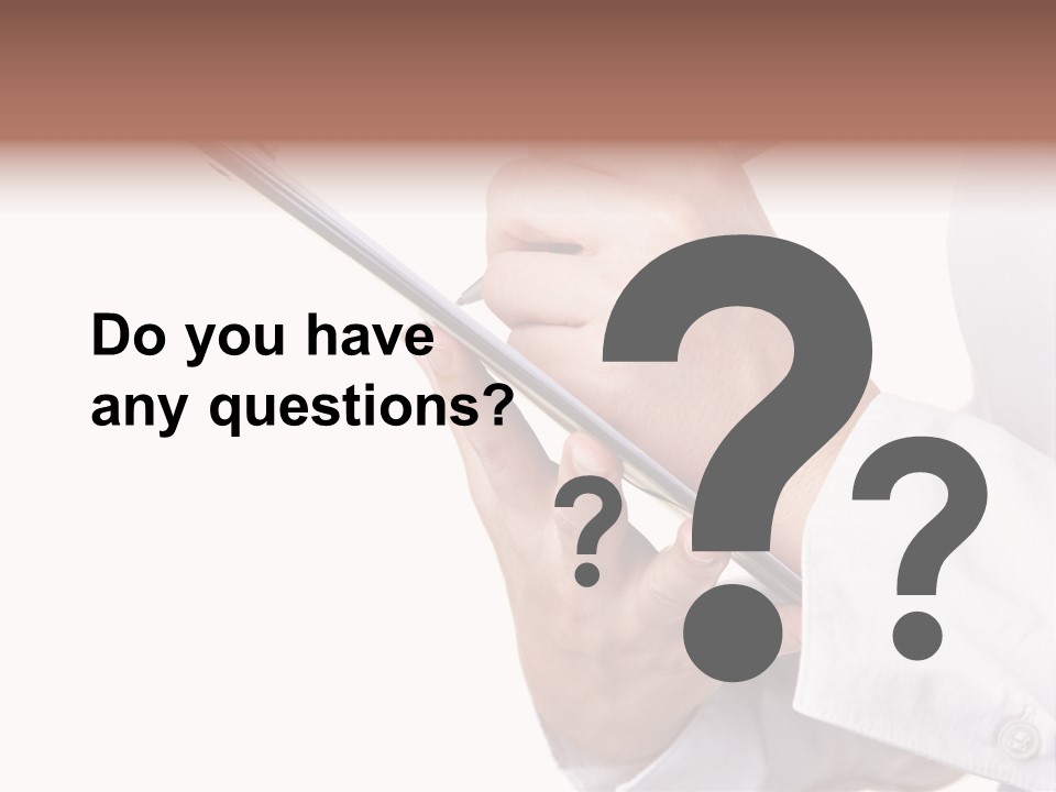 Completion Caucasian Corporate PowerPoint Template