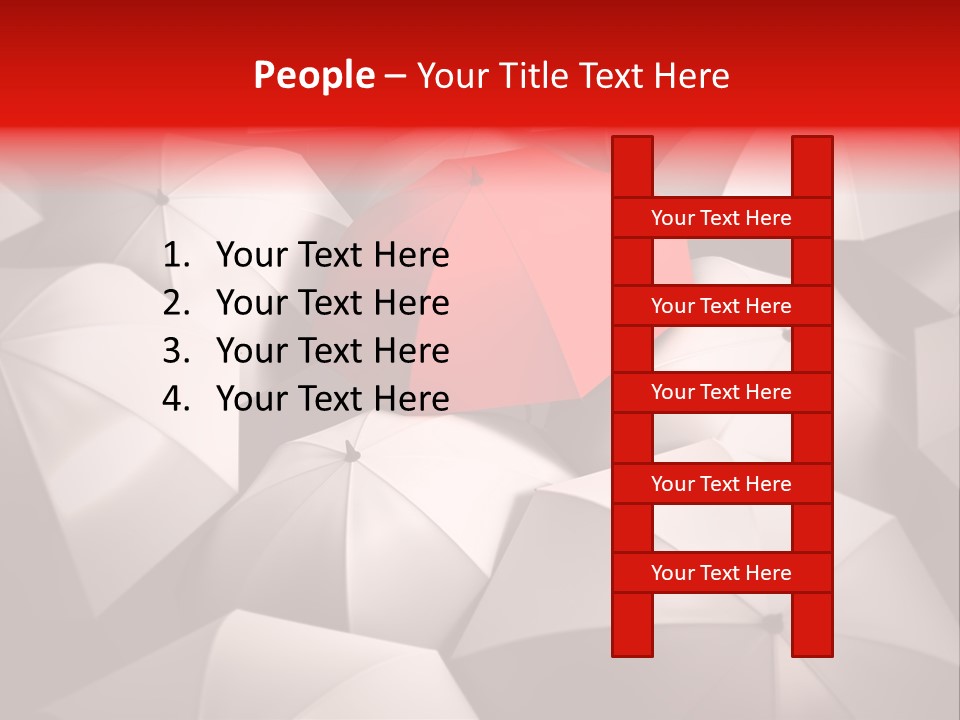 People Different Individuality PowerPoint Template