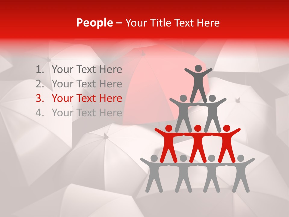 People Different Individuality PowerPoint Template