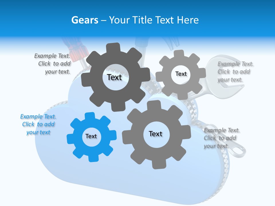Communication Symbol Service PowerPoint Template