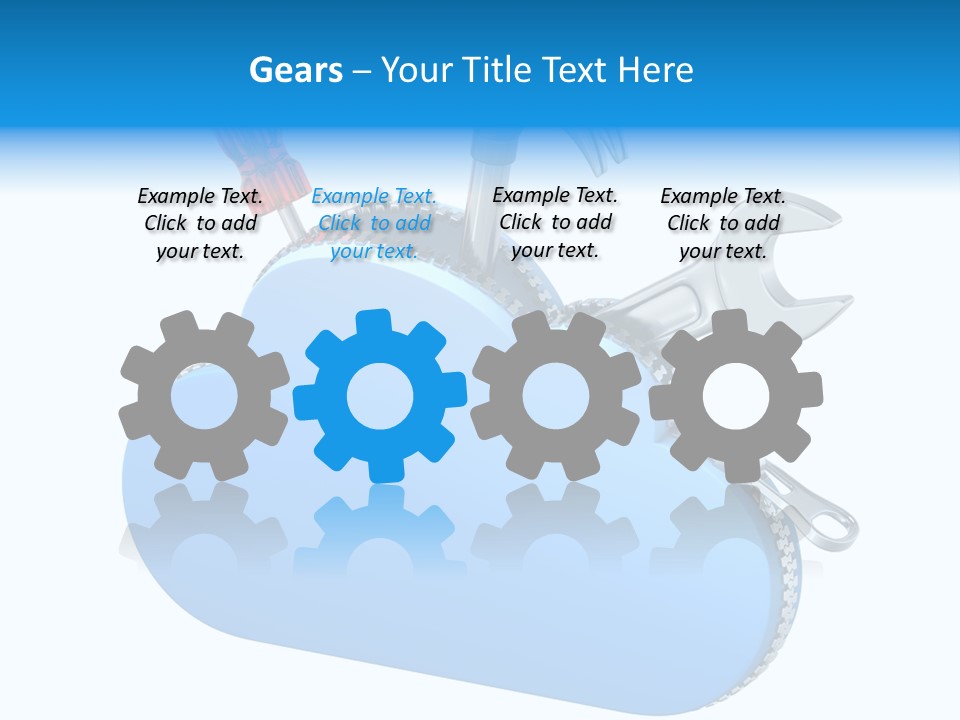Communication Symbol Service PowerPoint Template