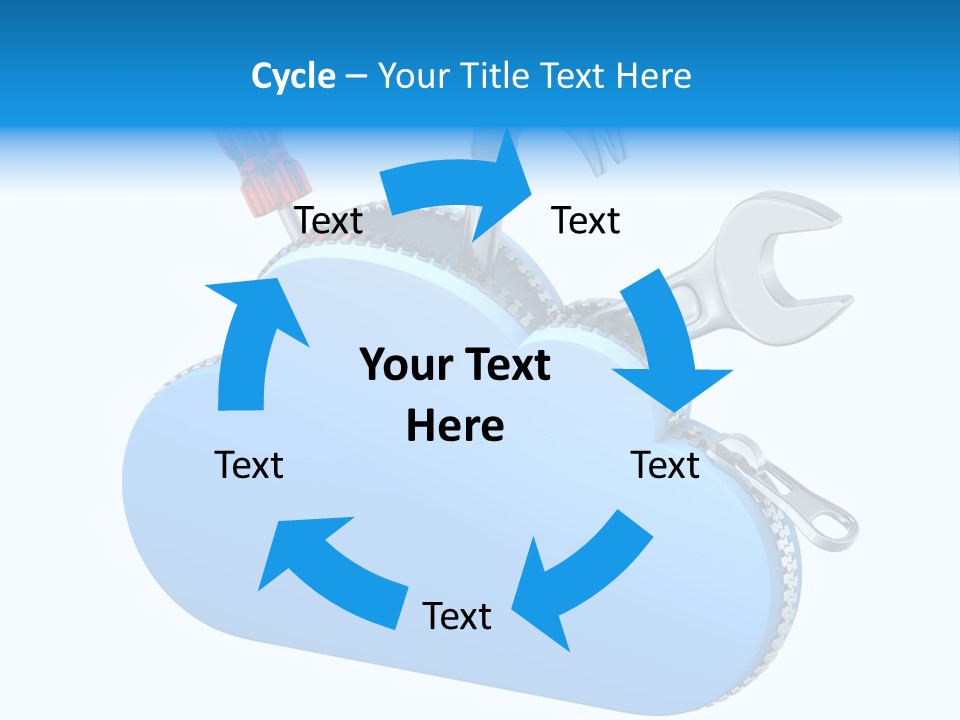 Communication Symbol Service PowerPoint Template