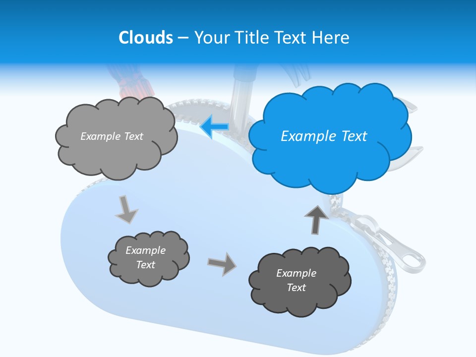Communication Symbol Service PowerPoint Template