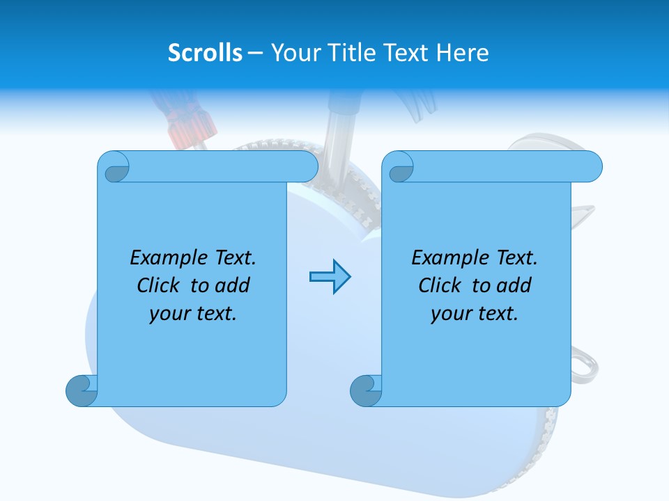 Communication Symbol Service PowerPoint Template