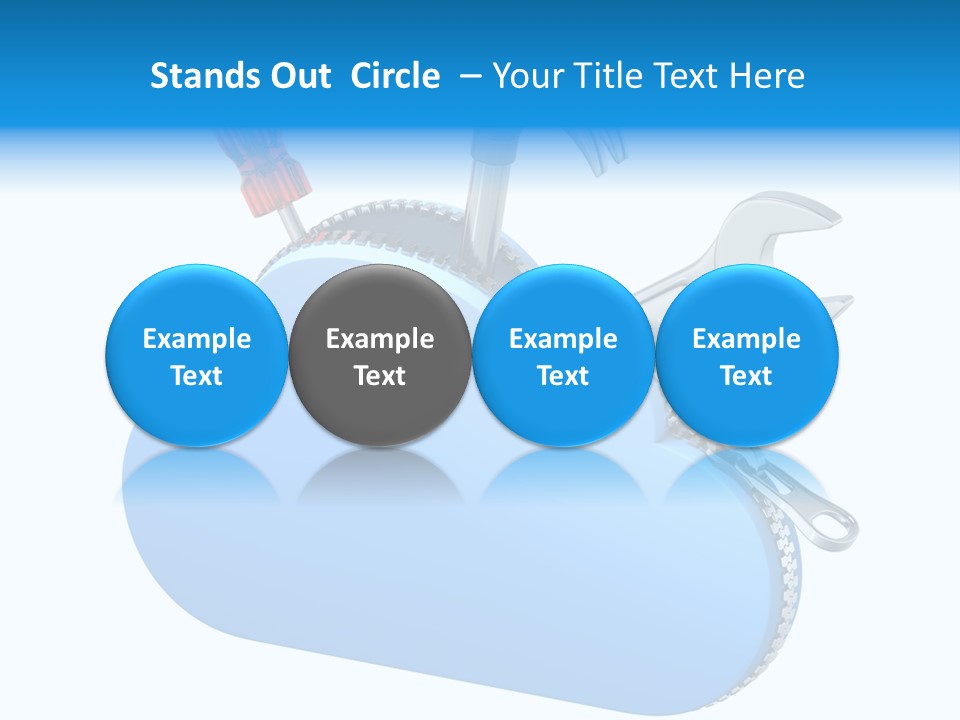 Communication Symbol Service PowerPoint Template