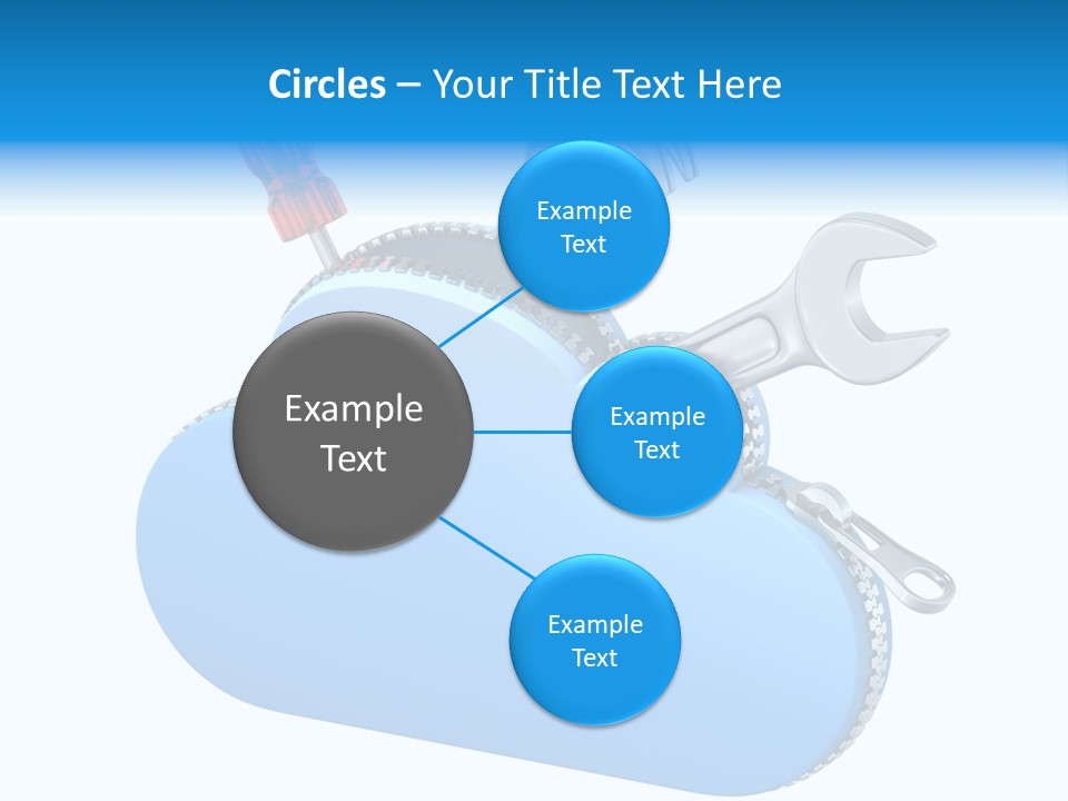 Communication Symbol Service PowerPoint Template