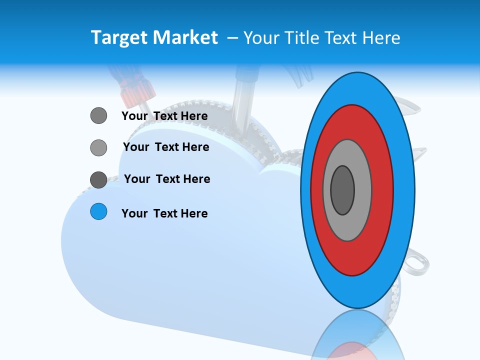 Communication Symbol Service PowerPoint Template