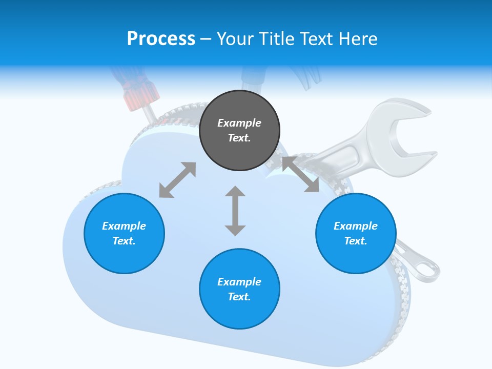 Communication Symbol Service PowerPoint Template