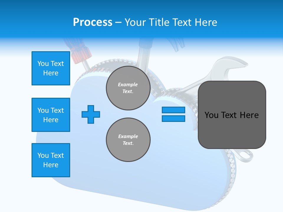 Communication Symbol Service PowerPoint Template